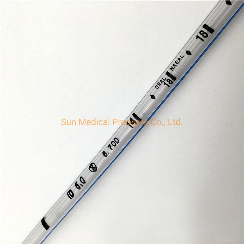 high Quality Disposable Sterile Medical Reinforced Endotracheal Tube with Cuff