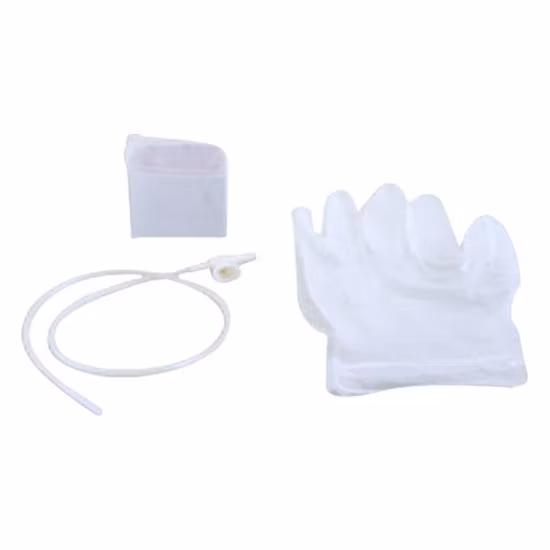 Kit catetere di aspirazione medico sterile confezionato con set da 50X15X30 cm/50