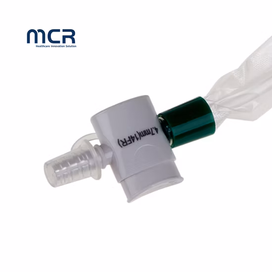 Catetere di aspirazione aperto in PVC Surgitech misura 8