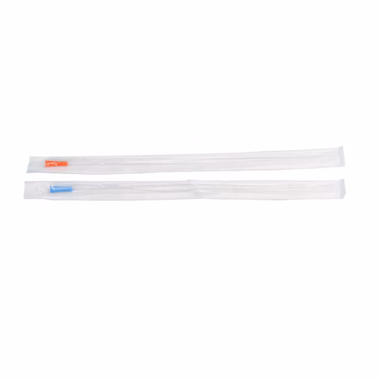 Catetere di aspirazione in PVC chiuso in molti colori approvato Ce&ISO