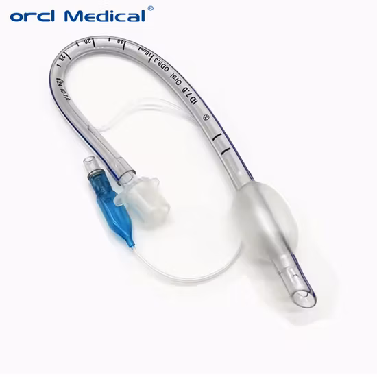 Tubi endotracheali rinforzati medici monouso orale/nasale con cuffia o senza cuffia