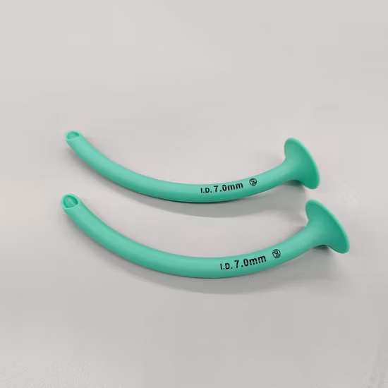 Vie aeree nasofaringee in silicone monouso medico