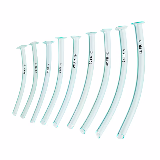 Tipo a tromba per vie aeree nasofaringee in PVC morbido monouso medico per anestesia